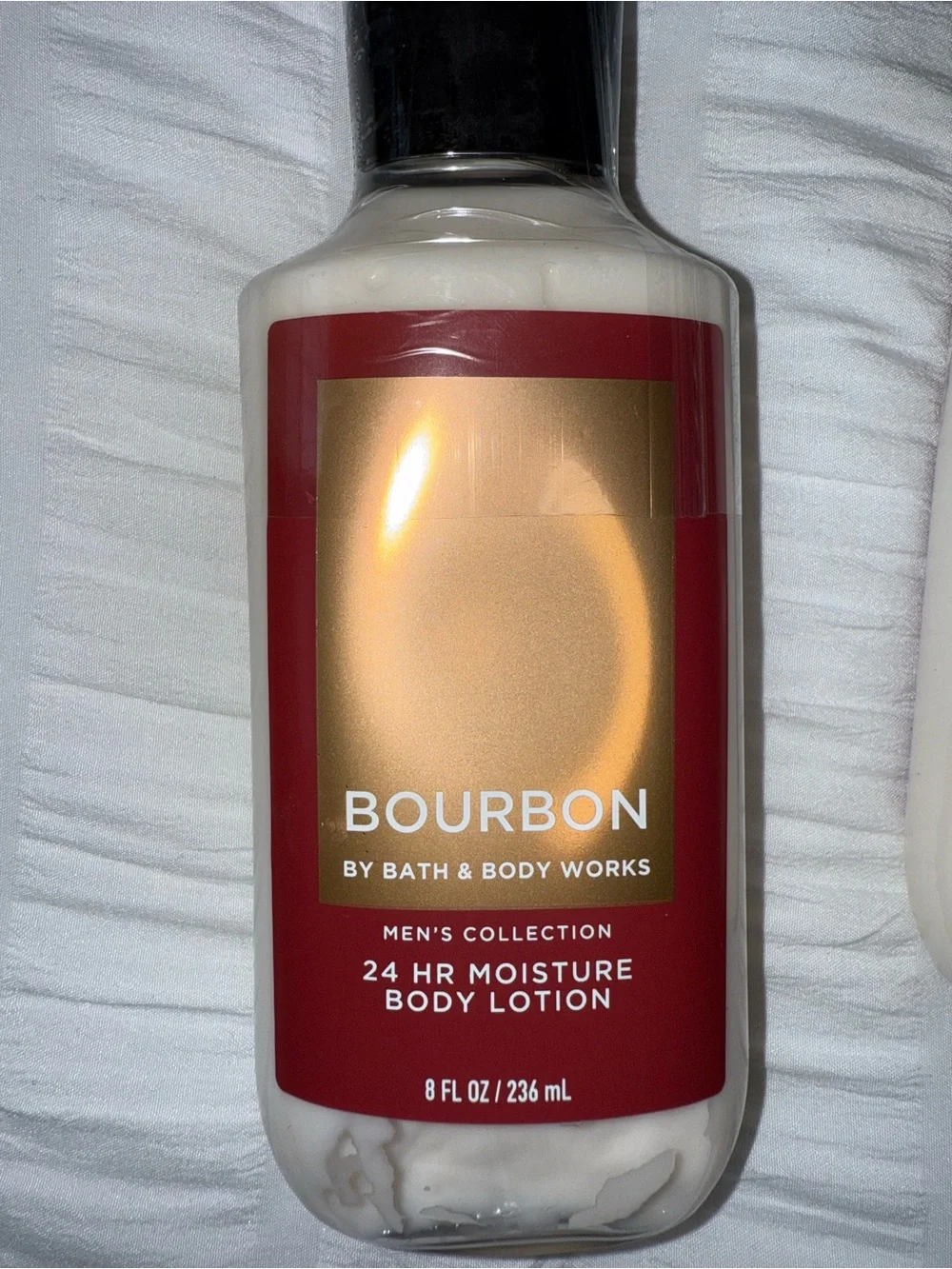 Bath & Body Works Bourbon Men's Lotion 24 Hour Moisture 2 Bottles NEW
